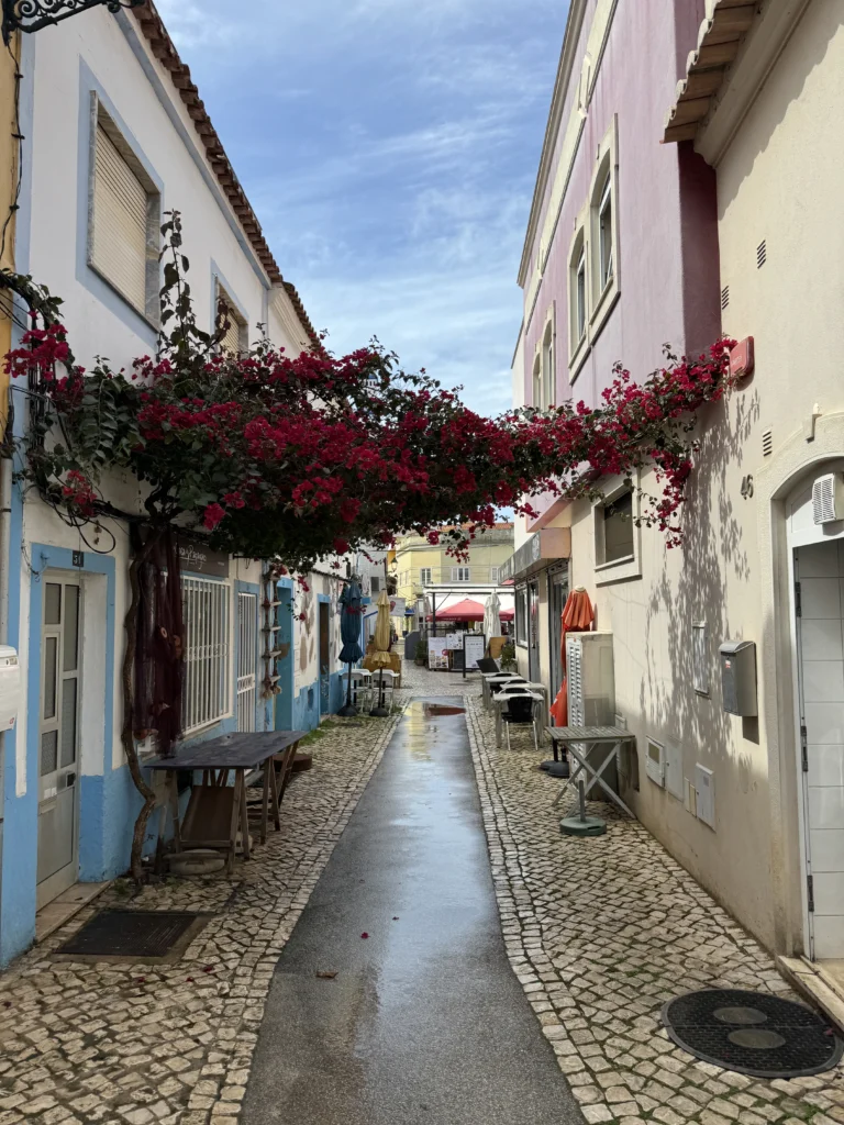 Streets of Ferragudo, Portugal