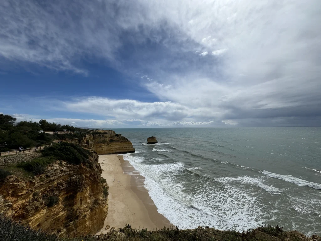 Marinha Beach in the Algarve, Portugal