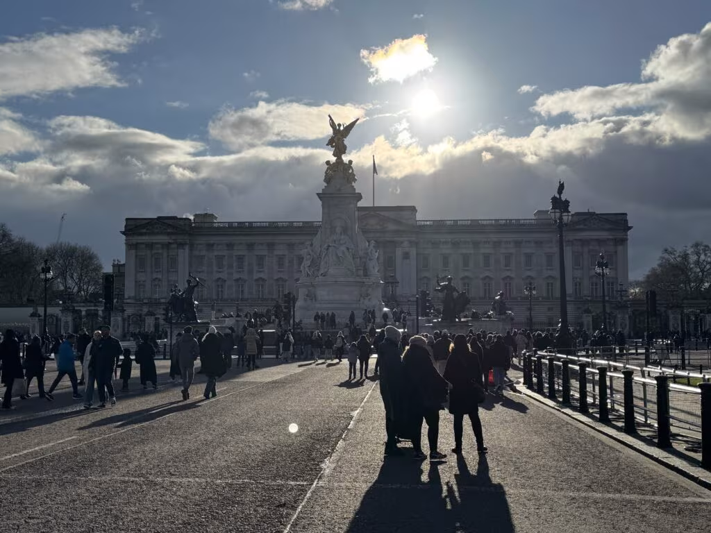 Buckingham Palace in London, England