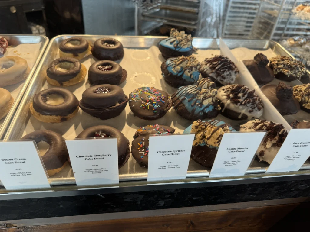 Donuts at Jaide & Joel's in Kelowna, BC