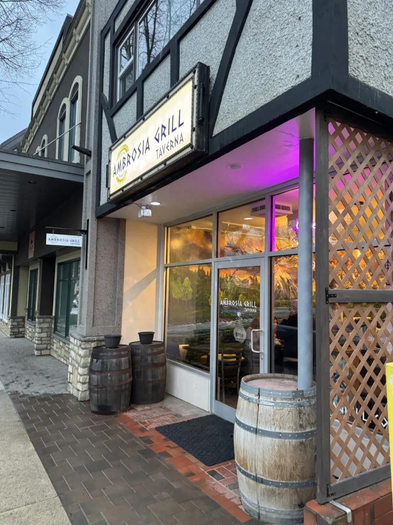 Ambrosia Grill in Salmon Arm, BC