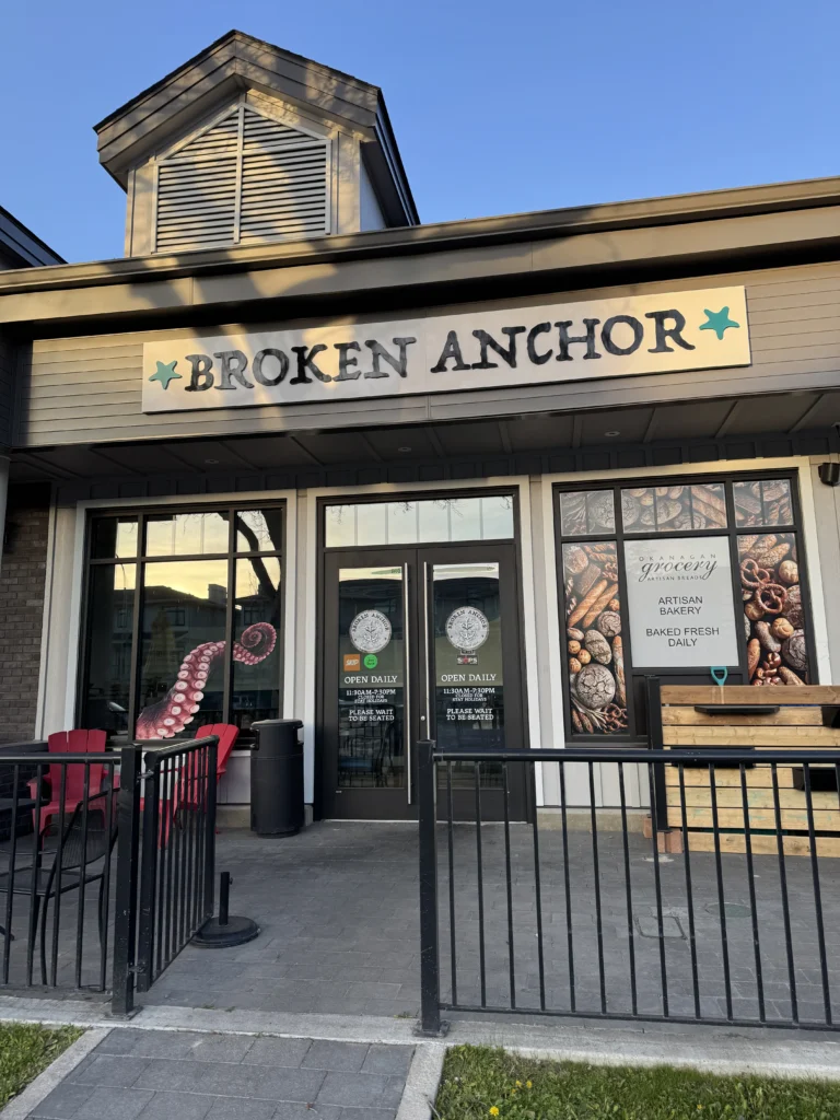 Broken Anchor in Kelowna, BC