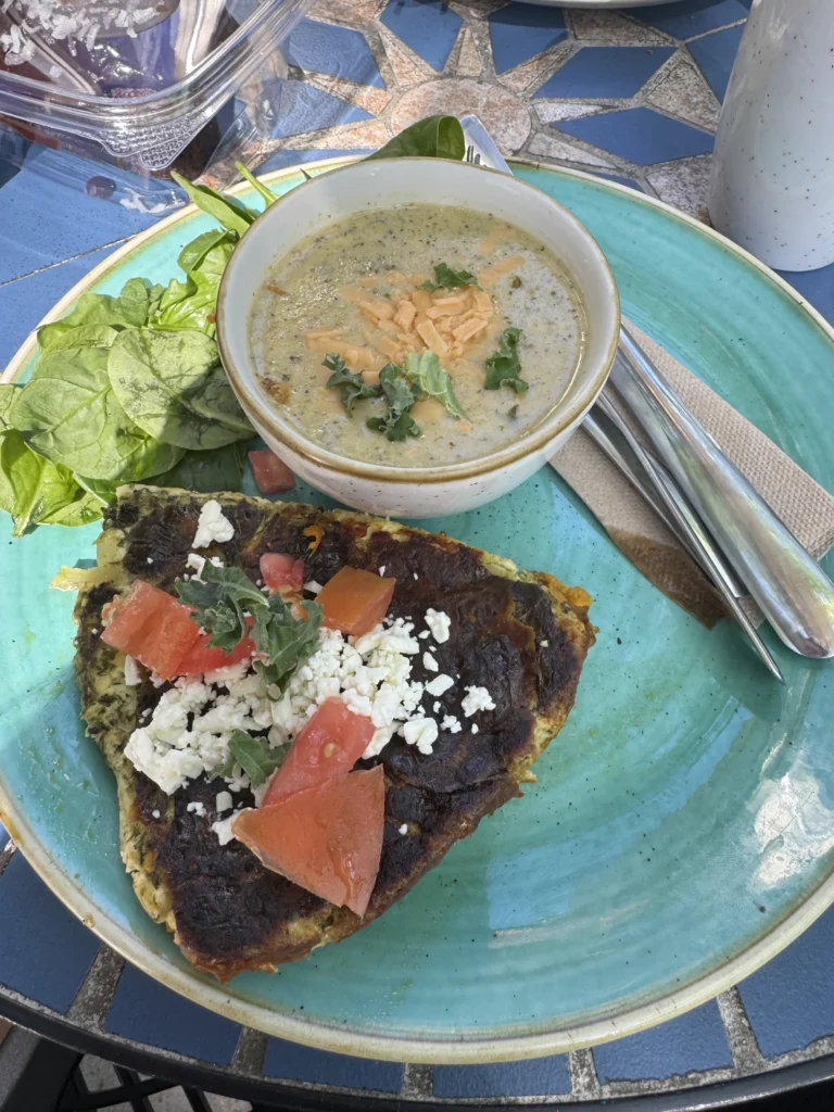 Food at The Art We Are Cafe in Kamloops, BC