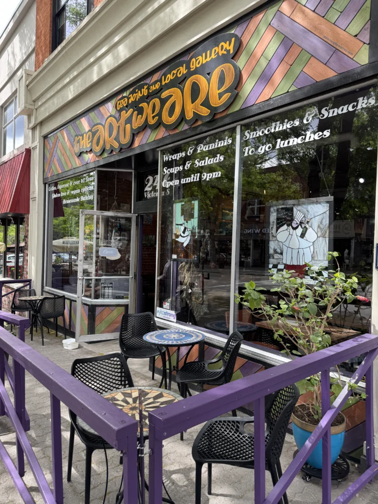 The Art We Are Cafe in Kamloops, BC