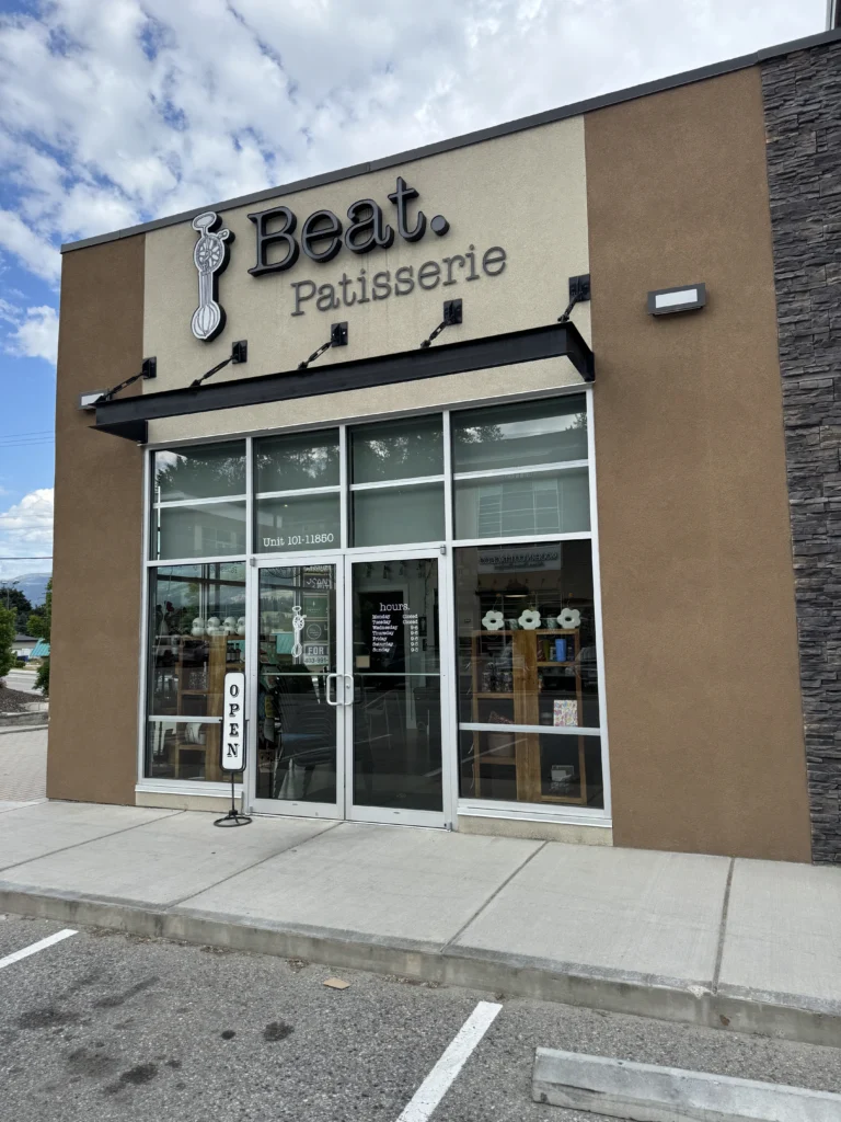 Beat. Patisserie in Lake Country, BC