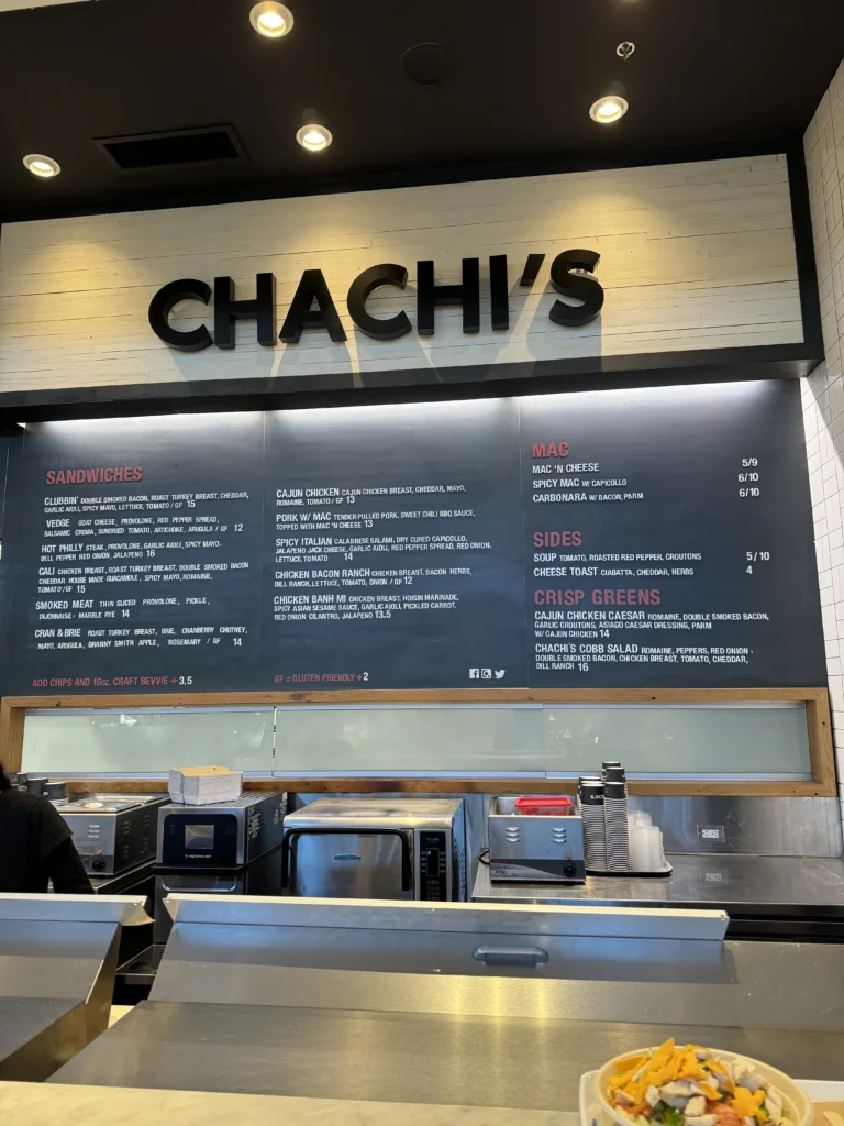 Chachi's in Vancouver, BC