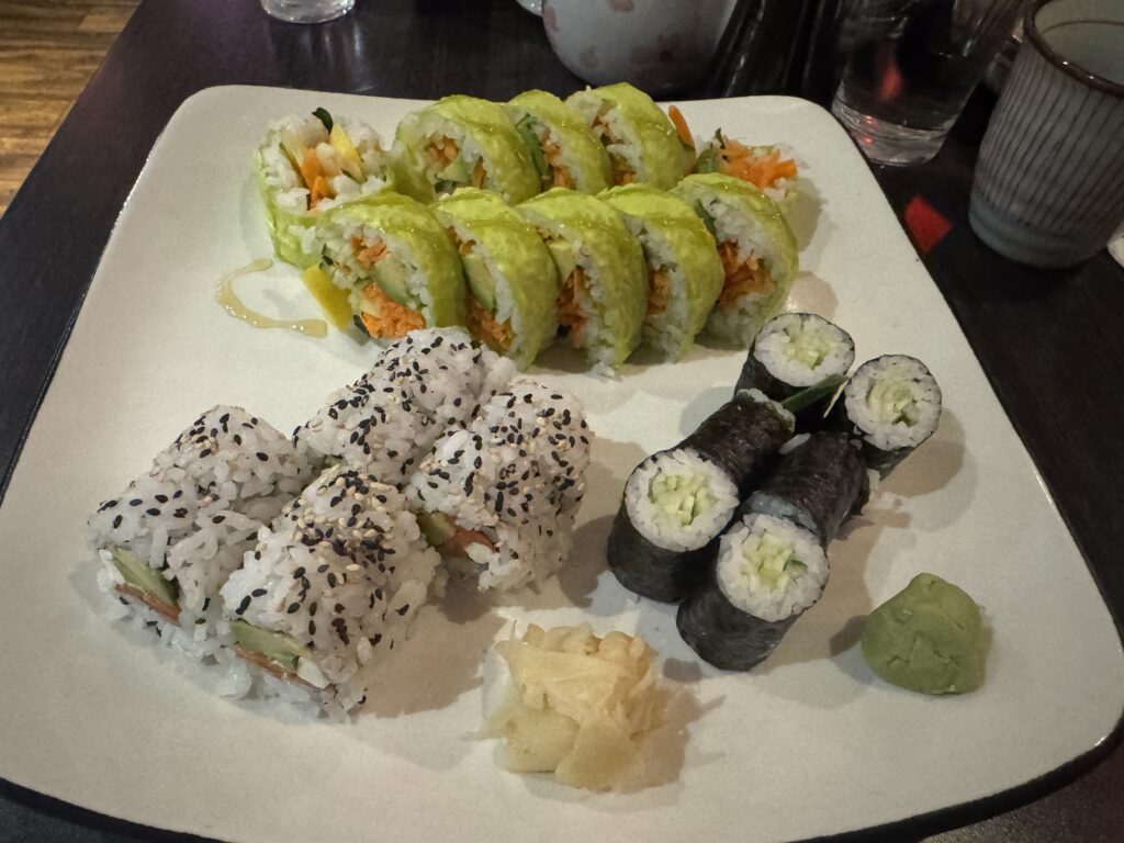 Sushi at Kawakobu in Vernon, BC
